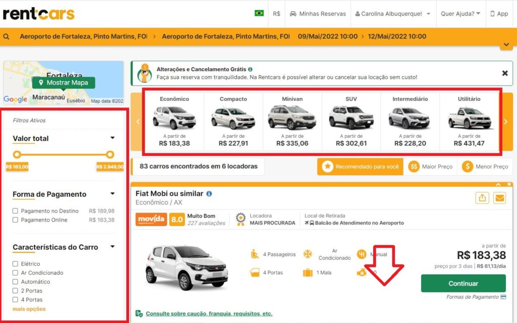 Rentcars é confiável? Descubra se vale a pena alugar carro