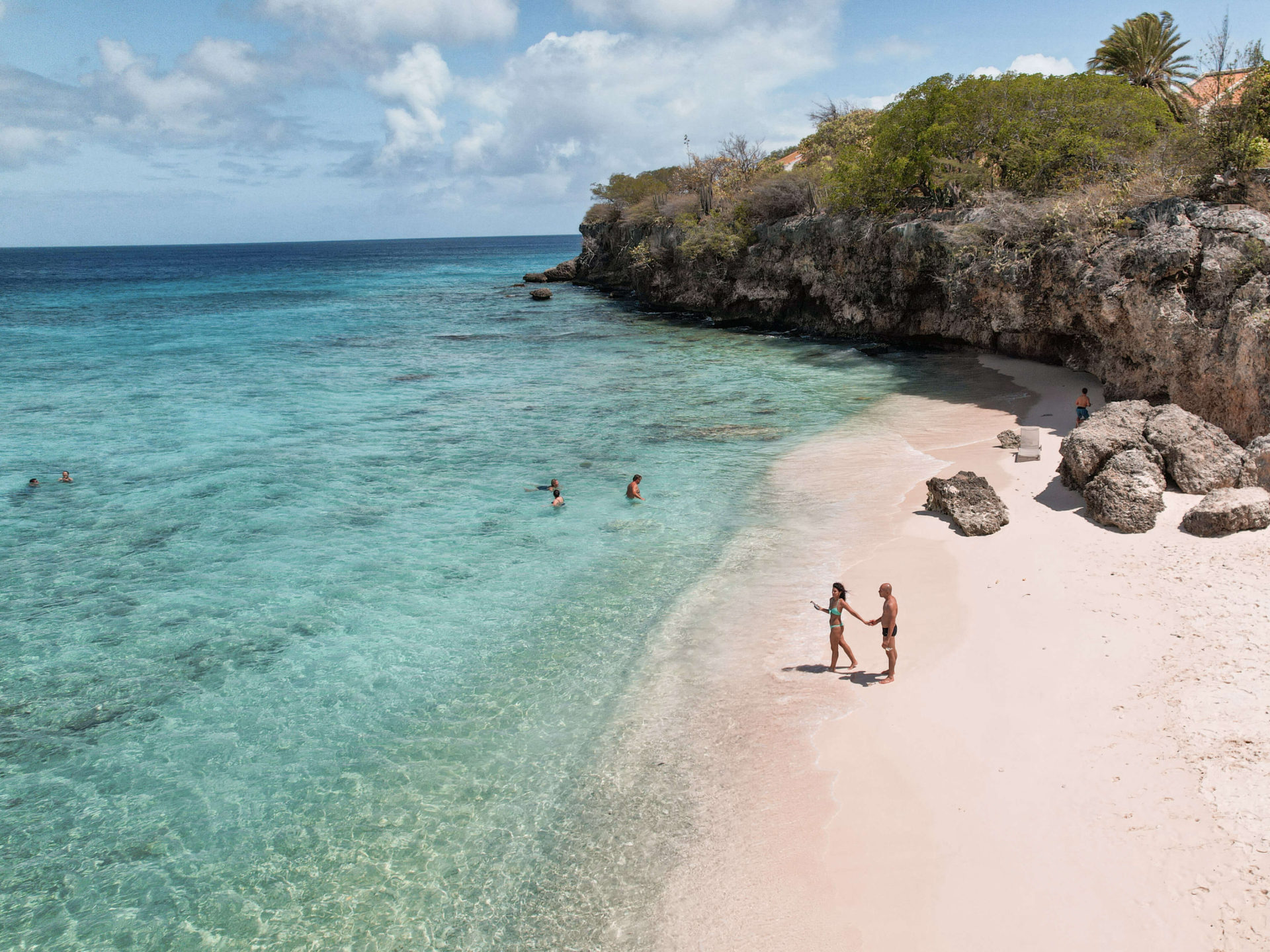 Playa Kalki em Curaçao